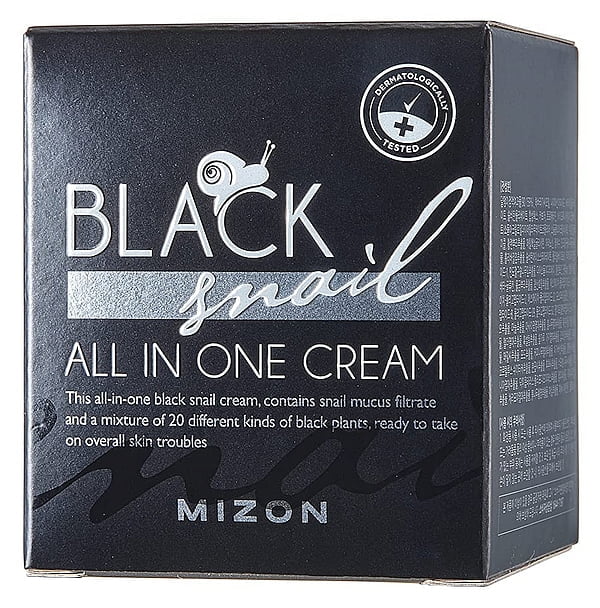 MIZON Black Snail All-In-One Cream Korean Moisturizer